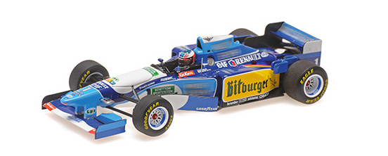 [ Back-order ] MINICHAMPS 517950101 1:43 Benetton Renault B195 M Schumacher Brazilian GP 1995 WC model car