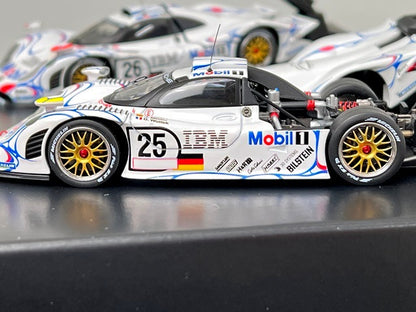 1:43 HPI 8051 Porsche 911 GT1 Le Mans 1998 #25 & #26