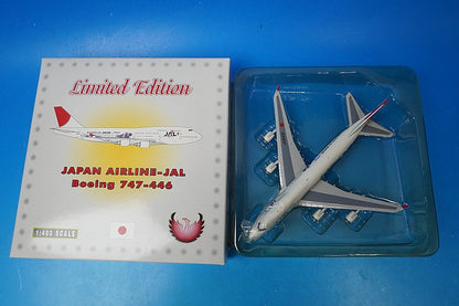 1:400 JAL Boeing 747-446 "Go Japan National Soccer Team" JA8909 10056 Phoenix airplane model