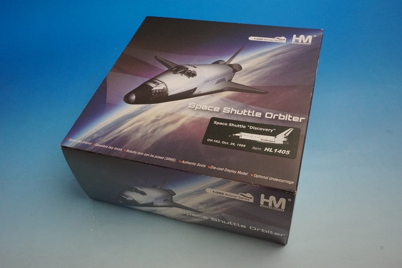 1:200 NASA Space Shuttle Orbiter Discovery John Glenn / Chiaki Mukai HL1405 Hobby Master