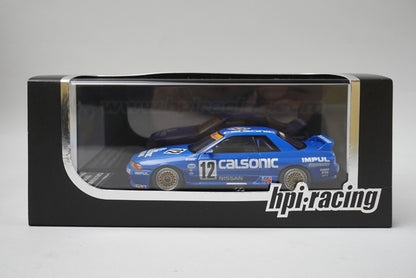 1:43 HPI 8023 Nissan CALSONIC Skyline JTC 1990 #12 Debut Win