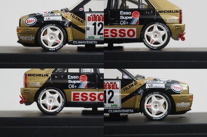 1:43 HPI 8062 Lancia Delta HF Integrale ESSO 1993 San Remo #12 Black x Gold