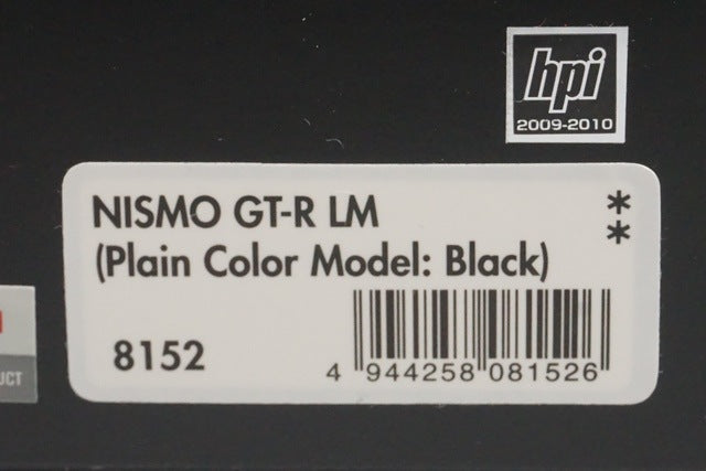 1:43 HPI 8152 Nissan NISMO GT-R Le Mans Black Custom Order by Miniature Car Fans model car