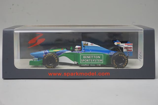 1:43 Spark S4481 Benetton B194 Monaco GP 1994 #5 M. Schumacher model car