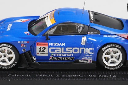 1:43 EBBRO 43796 Nissan Calsonic Impul Z Super GT500 2006 #12 model car