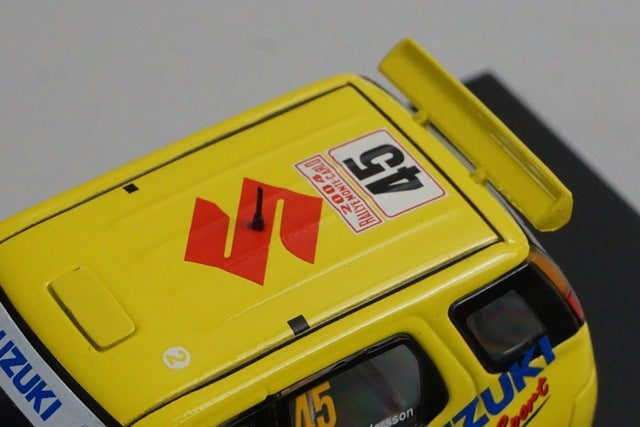 1:43 Spark S0623 Suzuki Ignis S1600 Monte Carlo Rally 2004 #45 P.G.Anderson model car