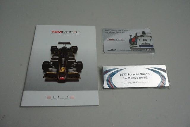 1:18 TSM Model TSM111802 Porsche 936/77 Le Mans 24H #3 Martini J. Ickx / H. Pescarolo