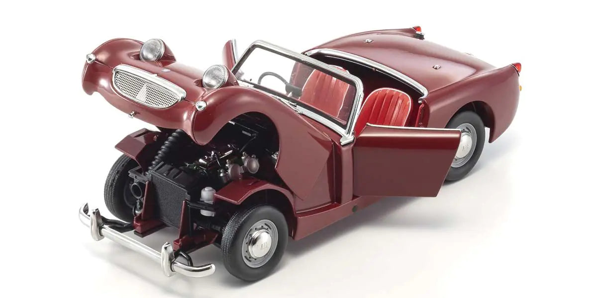 [ Back-order ] KYOSHO KS08953R 1:18 Austin Healey Sprite Cherry Red model car