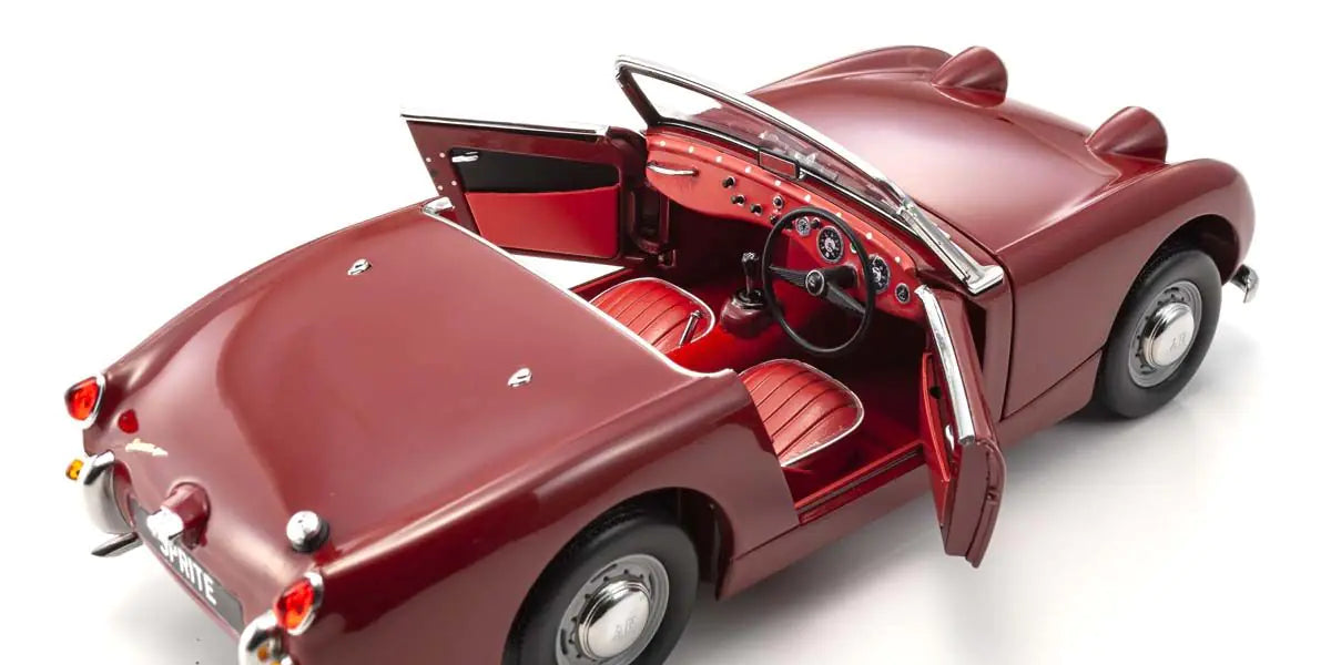 [ Back-order ] KYOSHO KS08953R 1:18 Austin Healey Sprite Cherry Red model car