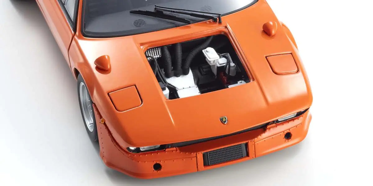 [ Back-order ] KYOSHO KS08445P 1:18 Lamborghini Urraco Rally Orange model car