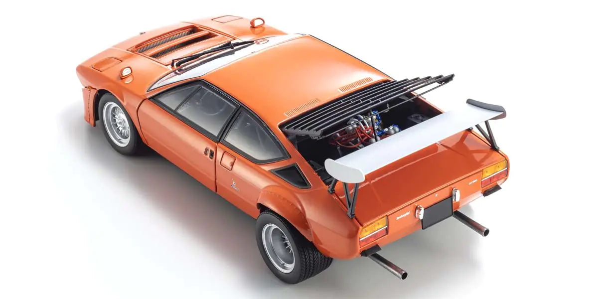 [ Back-order ] KYOSHO KS08445P 1:18 Lamborghini Urraco Rally Orange model car