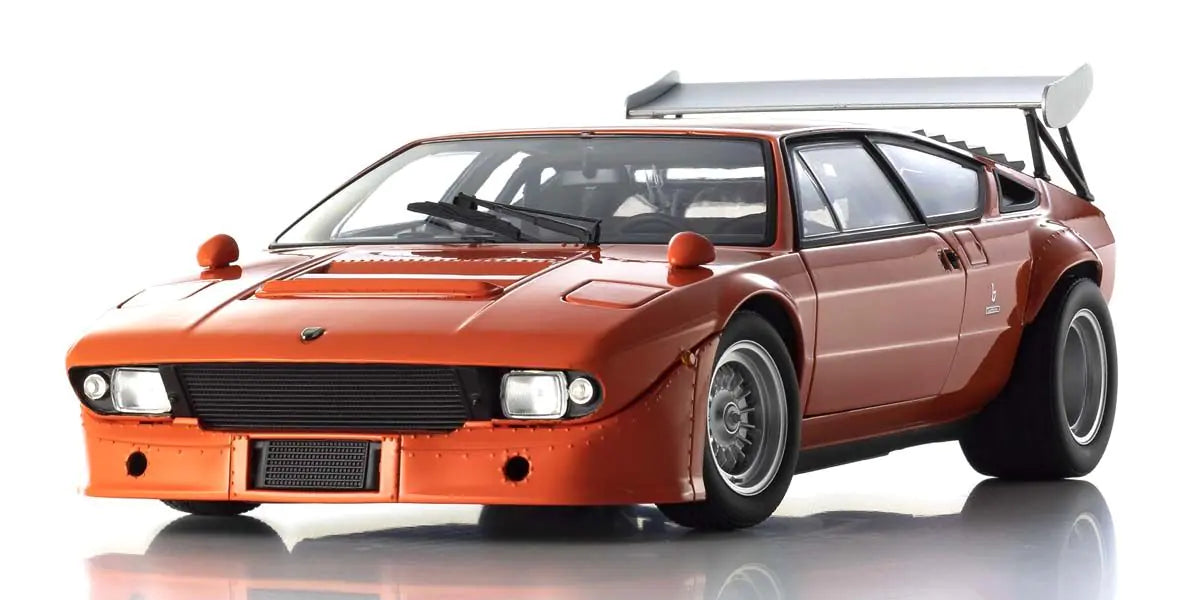 [ Back-order ] KYOSHO KS08445P 1:18 Lamborghini Urraco Rally Orange model car