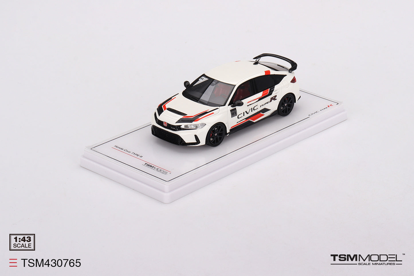[ Back-order ] TSM TSM430765 1:43 Honda Civic Type R 2023 Honda Thanksday Vietnam model car
