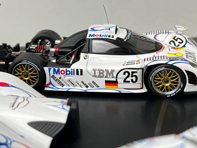 1:43 HPI 8051 Porsche 911 GT1 Le Mans 1998 #25 & #26