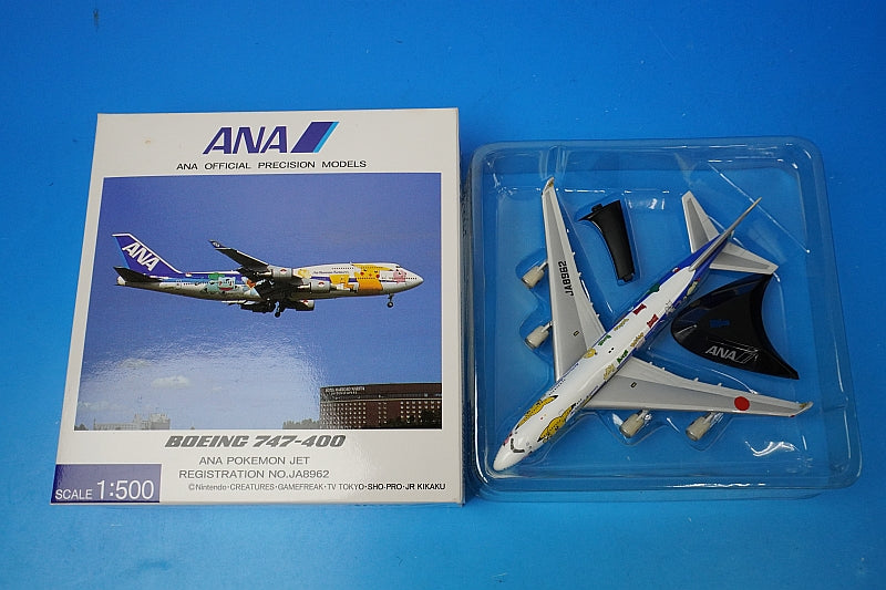 1:500 B747-400 ANA Pokemon Jet International JA8962 NH50008 ANA