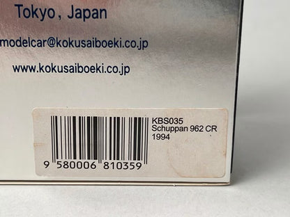 1:43 Spark KBS035 Porsche Schuppan 962 CR 1994 Blue