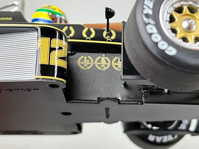 1:18 MINICHAMPS 540851812 Lotus Renault 97T A.Senna 1985 #12 model car