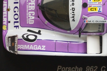1:43 SPARK KBS017 Porsche 962C LM Le Mans 1990 #19 model car