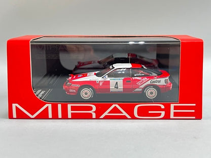 1:43 HPI 8146 Mirage Toyota Celica GT-Four Rally Sweden 1992 #4 model car