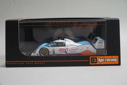 1:43 HPI 8566 Toyota TS010 Le Mans 1992 #8 model car