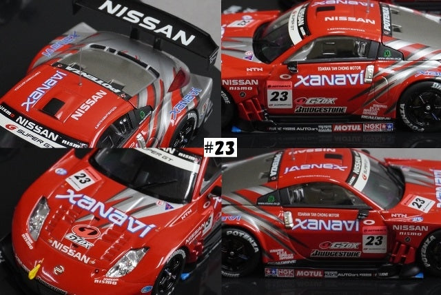 1:43 EBBRO KWAM122000 Dealer Nissan 06 Nismo GT500 Z Malaysian Model Set of 2 #22 #23 model car