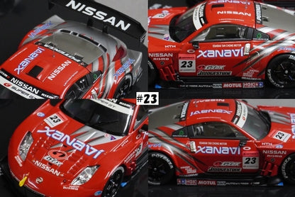 1:43 EBBRO KWAM122000 Dealer Nissan 06 Nismo GT500 Z Malaysian Model Set of 2 #22 #23 model car
