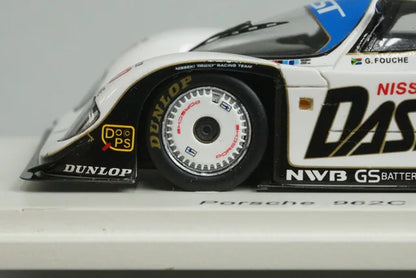 1:43 Spark SJ025 Porsche 962C WSPC Suzuka 1989 #100 G.Fouche S.Andsker model car
