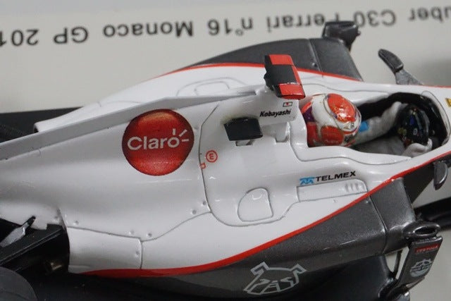1:43 SPARK SJ005 Sauber C30 Ferrari Monaco GP 2011 #16 model car