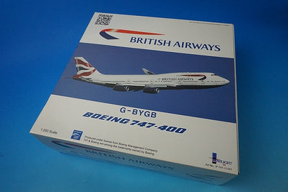 1:200 B747-400 British G-BYGB IF-747-11-001 INFLIGHT airplane model