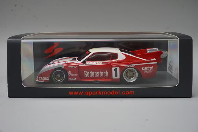 1:43 Spark S7701 Toyota Celica Turbo GR5 Hockenheim 1978 #1 R.Stommelen model car