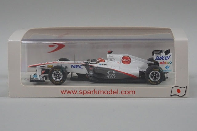 1:43 SPARK SJ005 Sauber C30 Ferrari Monaco GP 2011 #16 model car
