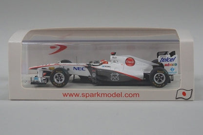 1:43 SPARK SJ005 Sauber C30 Ferrari Monaco GP 2011 #16 model car