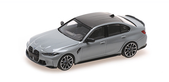 [ Back-order ] MINICHAMPS 410020206 1:43 BMW M3 2020 Gray Metallic model car