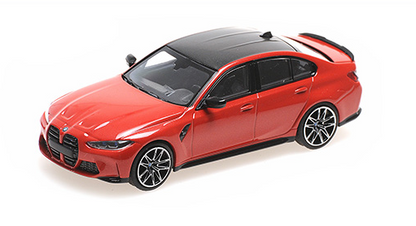 [ Back-order ] MINICHAMPS 410020205 1:43 BMW M3 2020 Red Metallic model car