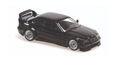 [ Back-order ] MINICHAMPS 940023380 1:43 BMW M3 E36 GTR 1993 Black model car