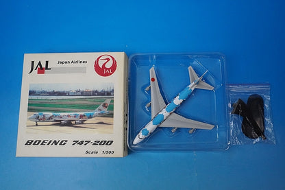 1:500 B747-100 JAL Dream Express Disney On Tour JA8142 C&C airplane model