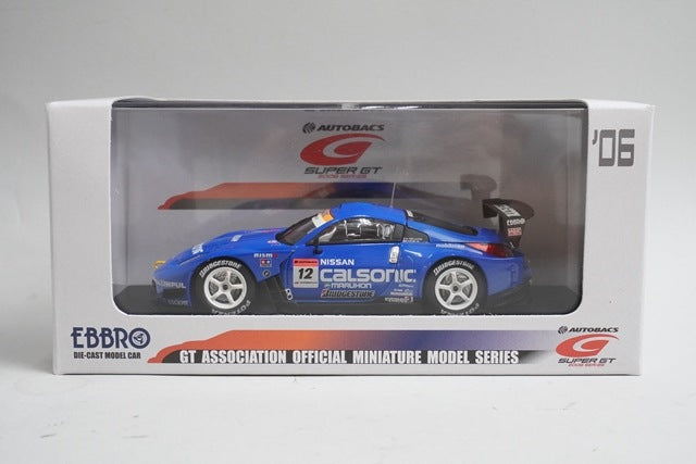 1:43 EBBRO 43796 Nissan Calsonic Impul Z Super GT500 2006 #12 model car