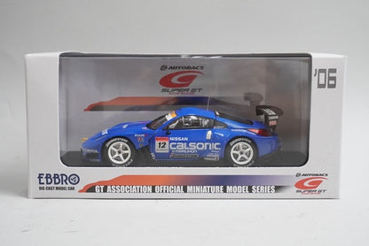 1:43 EBBRO 43796 Nissan Calsonic Impul Z Super GT500 2006 #12 model car