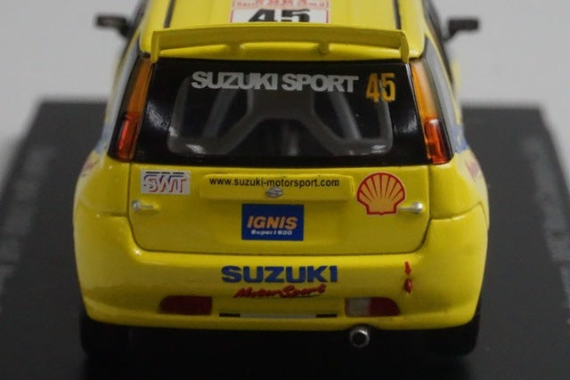 1:43 Spark S0623 Suzuki Ignis S1600 Monte Carlo Rally 2004 #45 P.G.Anderson model car