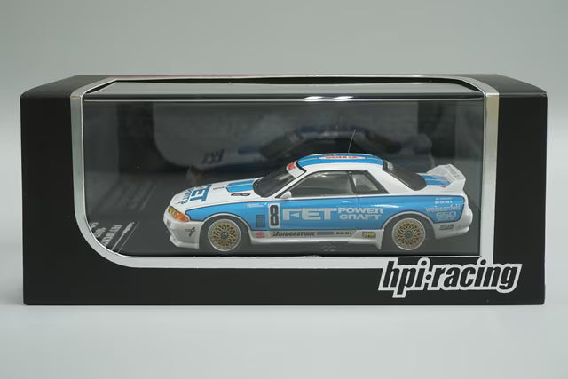 1:43 HPI 8048 Nissan FET Sports GT-R JTC 1993 #8 model car