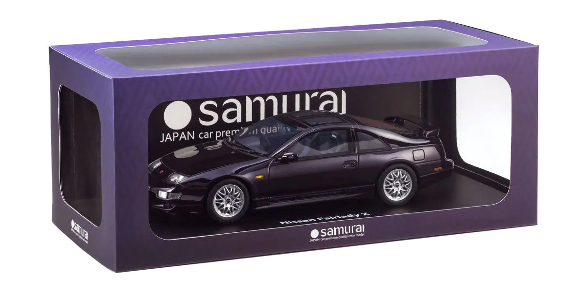 [ Back-order ] KYOSHO KSR18028P 1:18 Nissan Fairlady Z Z32 Purple model car
