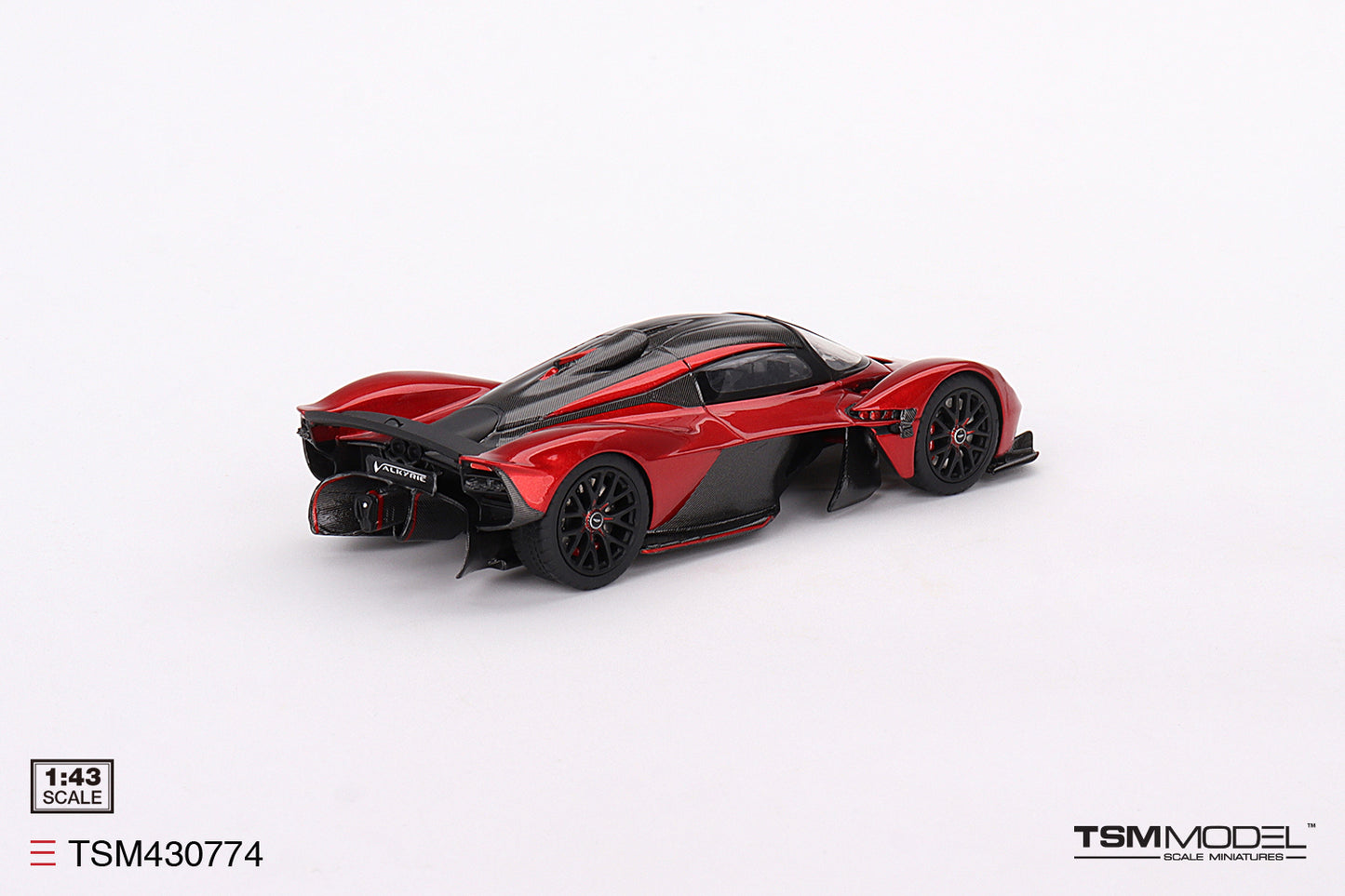 [ Back-order ] TSM TSM430774 1:43 Aston Martin Valkyrie Hyper Red model car
