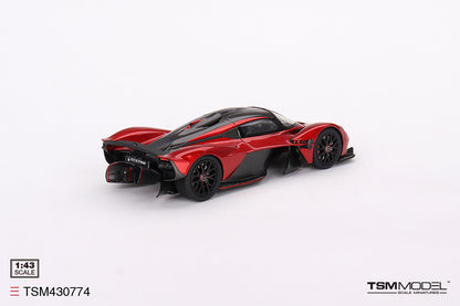 [ Back-order ] TSM TSM430774 1:43 Aston Martin Valkyrie Hyper Red model car