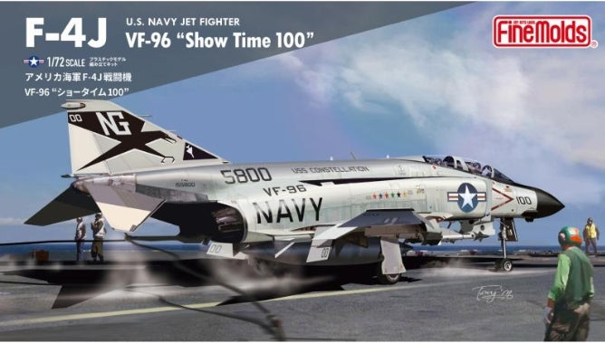 FF04 Fine Molds  1:72 American Navy F-4J Fighter VF-96 'Showtime 100'[Plastic model]