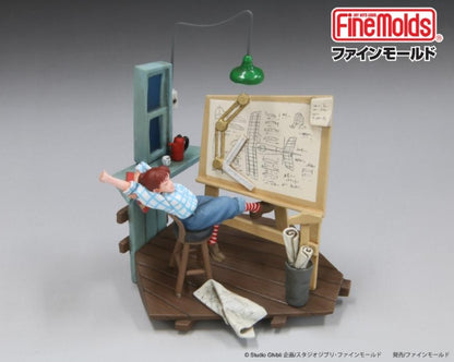 GV2 Fine Molds  Studio Ghibli Vignette Collection Porco Rosso Sleep-Deprived Fio[Plastic model]