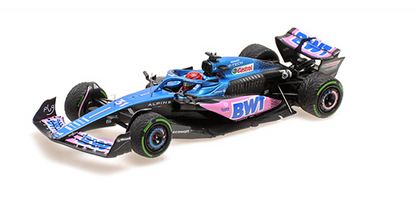 [ Back-order ] MINICHAMPS 417230731 1:43 BWT Alpine A523 E.Ocon Monaco GP 2023 3rd place model car