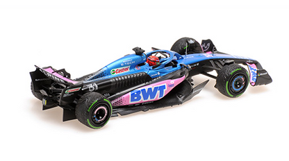 [ Back-order ] MINICHAMPS 417230731 1:43 BWT Alpine A523 E.Ocon Monaco GP 2023 3rd place model car