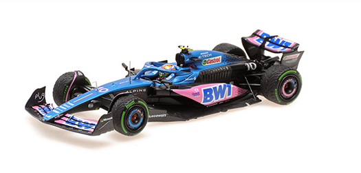[ Back-order ] MINICHAMPS 417230710 1:43 BWT Alpine A523 P.Gasly Monaco GP 2023 model car