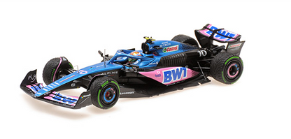 [ Back-order ] MINICHAMPS 417230710 1:43 BWT Alpine A523 P.Gasly Monaco GP 2023 model car
