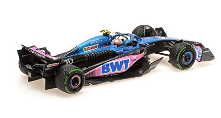 [ Back-order ] MINICHAMPS 417230710 1:43 BWT Alpine A523 P.Gasly Monaco GP 2023 model car